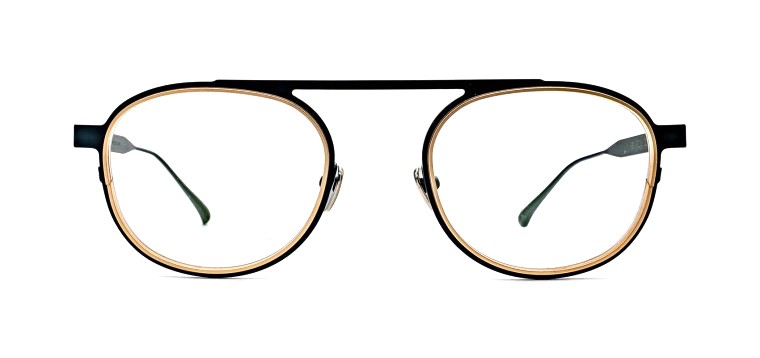 Thierry Lasry Keeny Titanium Optical Glasses Frontal View