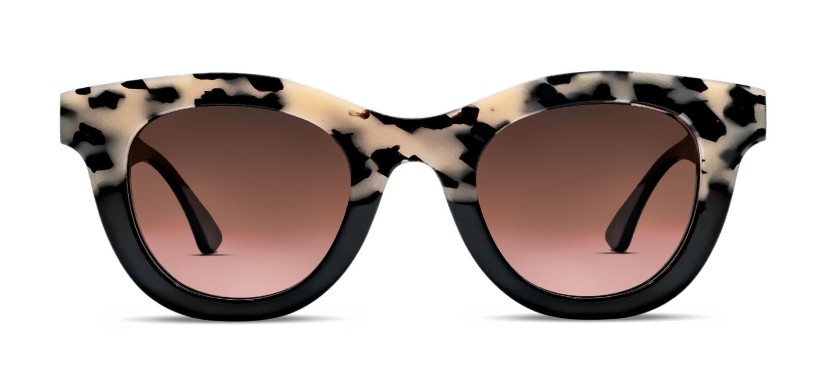 Thierry Lasry Consistency 258 Circular Sunglasses Frontal View