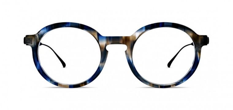 Thierry Lasry Kingdomy Circular Optical Glasses Frontal View